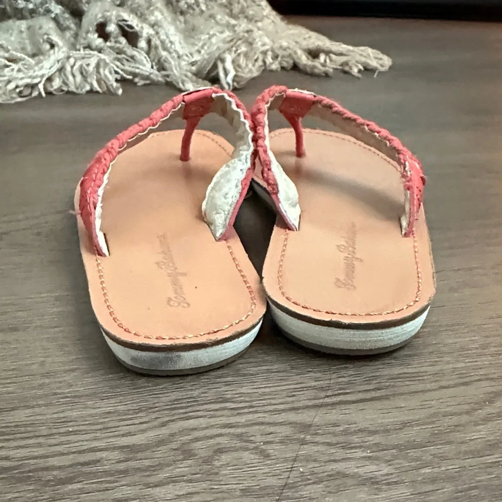 Tommy Bahama Women's Red Braided Sandals